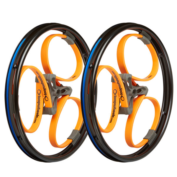 suspension wheels for wheelchairs
